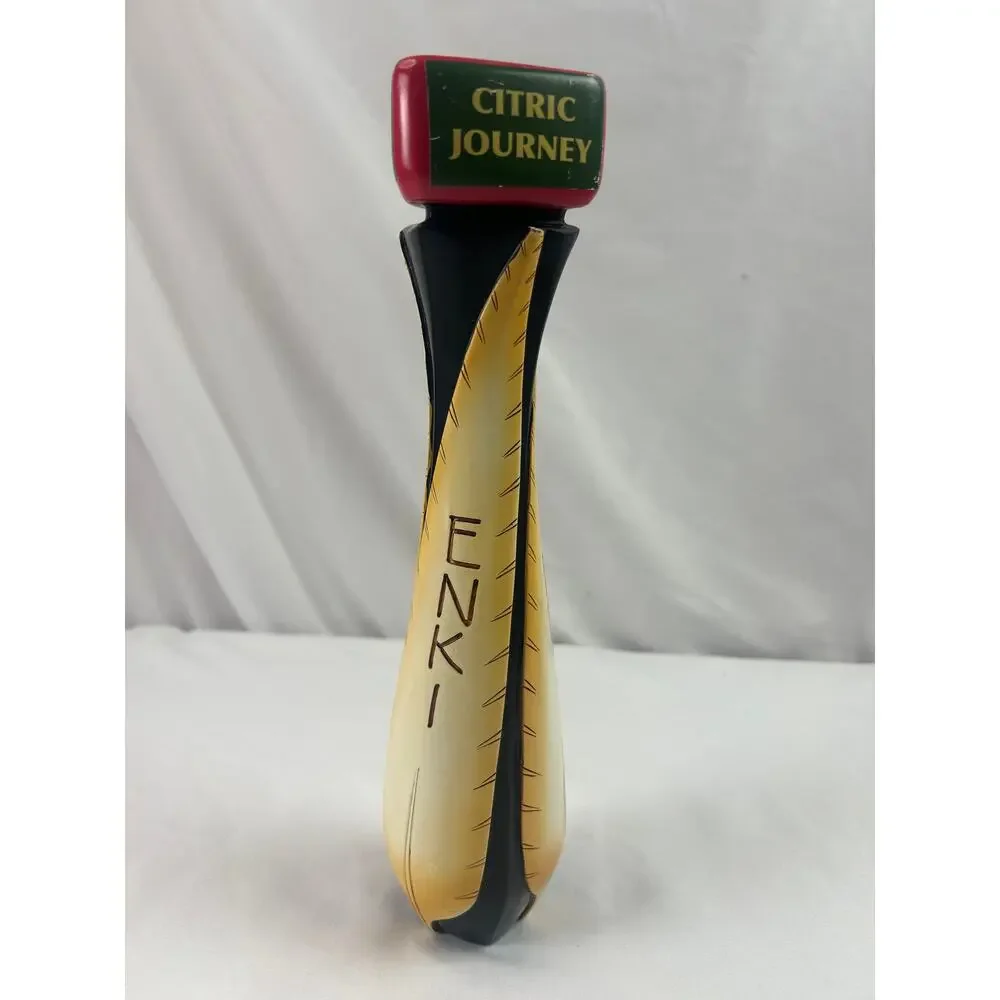 Enki Brewing Citric Journey Pale Ale Beer Tap Handle Victoria MN 2013 Rare